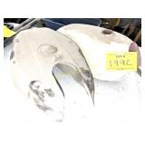 2 MOTOR CYCLE GAS TANKS