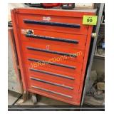 7 DRAWER TOOL CABNET ON CASTERS W CONTENTS