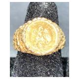 MEXICO DOS PESOS RING - NO MARK