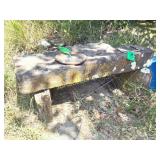 STONE YARD BENCH