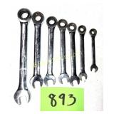 MASTER GRIP METRIC RATCHEING WRENCHES