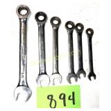 MASTER GRIP RATCHETING WRENCHES SAE