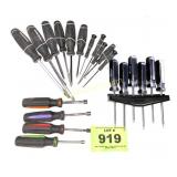 ASST SCREW AND NUT DRIVER SETS