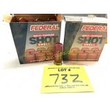 50 SHELLS FEDERAL 12 G 7.5 SHOT
