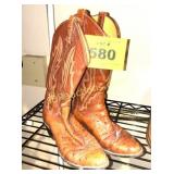 PAN HANDLE SLIM 8 D OSTRICH  BOOTS