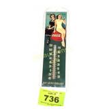 50TH ANNIVESARY COCA-COLA THERMOMETER, REPRO