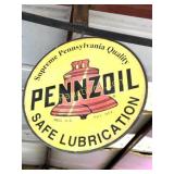 LG PENNZOIL SIGN