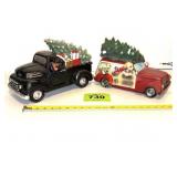 2 CHRISTMAS TRUCKS
