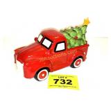 COOKIE JAR CHRISTMAS TRUCK