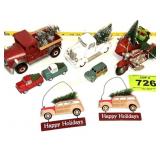 CHRISTMAS DECORATIVE VEHICLES
