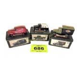 3 HARLEY DAVIDSON COLLECTOR BANKS