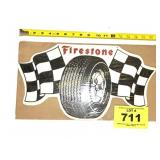 FIRESTONE TIRES HOBBY LOBBY SIGN APPROX 18"