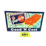 METAL POPCICLE SIGN