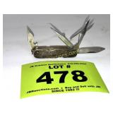 STERLING SILVER HANDLE TOKYO POCKET KNIFE
