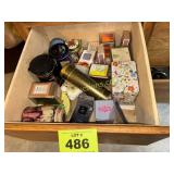 DRAWER OF ASST TINS