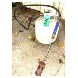 PROPANE TANK W BRUSH BURNER