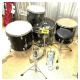 DRUMS, STANDS ETC