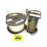 CATV AND SPEAKER WIRE PARTIAL SPOOLS