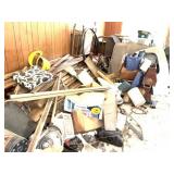 SALVAGE CONTENTS TO BUILDING BY HIGHWAY