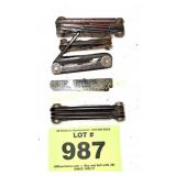 ALLEN AND STAR WRENCHES
