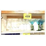 MARGARTIA AND WINE GLASSES