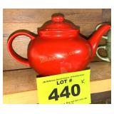 RED TEA POT