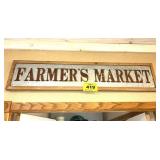 FARMERS MARKET SIGN