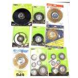 ASST WIRE AND GRINDING WHEELS NIB