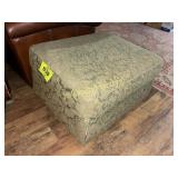 GREEN OTTOMAN