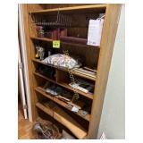 CONTENS OF SHELVES, FAN, ETC.
