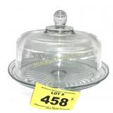 CAKE PLATE W LG CHIP