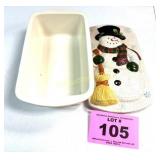 SNOWMAN LOAF PAN