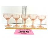 PINK MAYFAIR/OPEN ROSE SNIFFER GLASSES / WINE SM