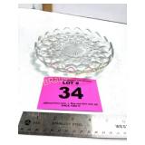 AMERICAN FOSTORIA 3 FOOTED SERVING DISH