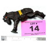 CAST IRON KICKING HORSE -