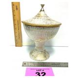 MCM ROYAL HAEGER COVERED COMPOTE POTTERY