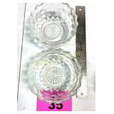 (2) AMERICAN FOSTORIA BOWLS