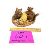 CHIMPMUNKS AND CORN