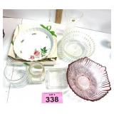 VASE, SERVING DISHES, JARS.