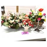 BASKETS WITH FLOWERS