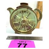 FRANKOMA WAGON WHEEL PITCHER - NOTE DAMAGE LID