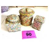 MADE IN ENGLAND VINTAGE CANDY BOXES