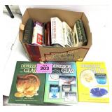 DEPRESSION GLASS BOOKS, MISC BOOKS