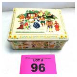 TIN MADE IN ENGLAND VINTAGE BOX