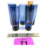 COBALT GLASSES, DELICATE