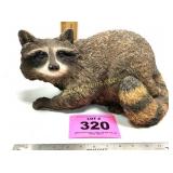 HEAVY RACOON STATUE