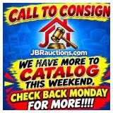 WE ARE STILL TAKING CONSIGNMENTS = CHECK BACK!!!!