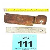 SCHRADE OLD TIMER HONESTEEL W SHEATH