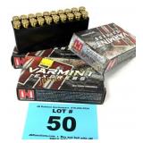 HORNADY VARMINT EXPRESS 22-250 50FR V-MAX 20CT