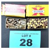 VINTAGE WINCHESTER .22 AMMO BOXES / BULLETS